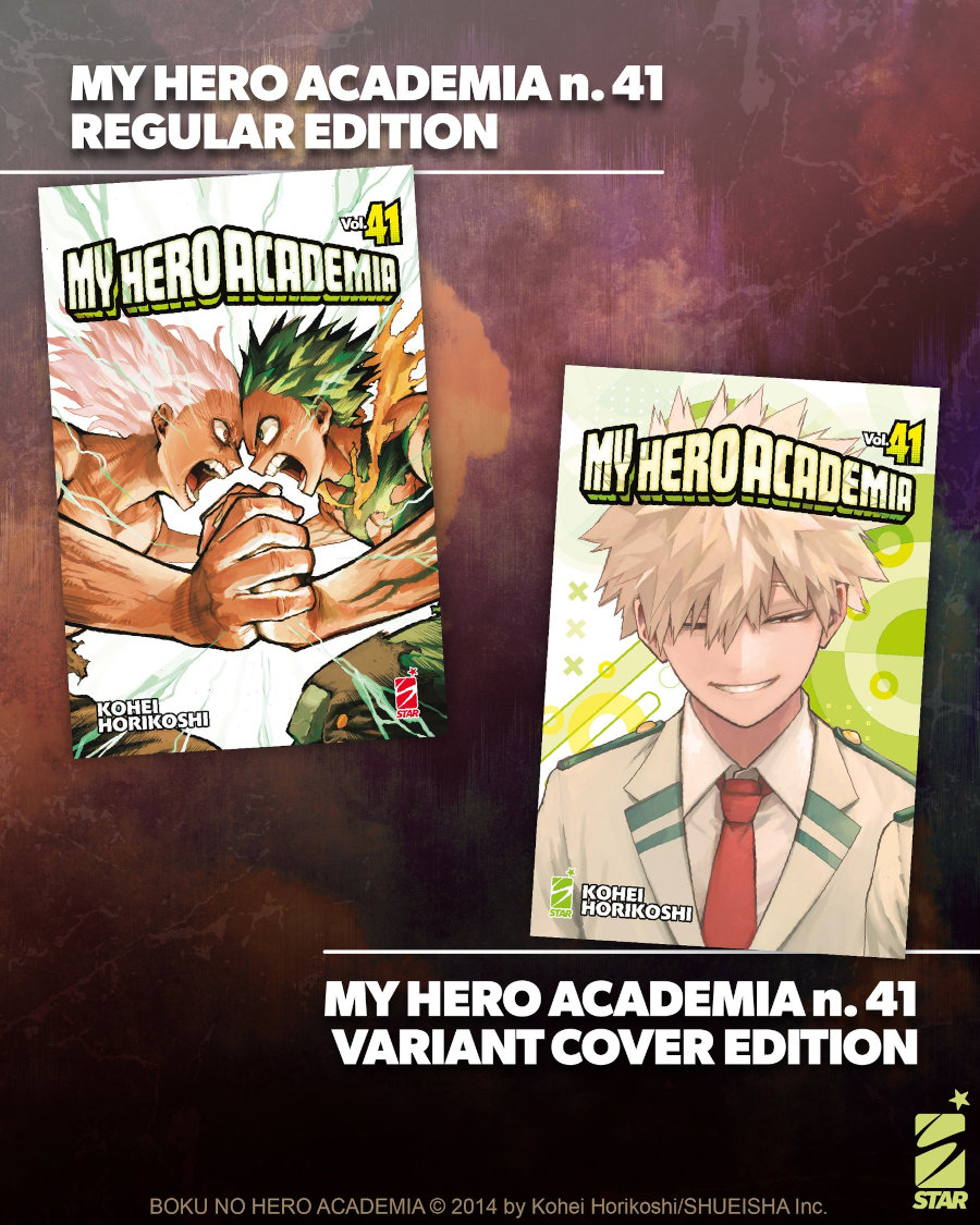My Hero Academia: svelate le edizioni degli ultimi due volumi di Star Comics